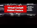 2020 Audi SQ5 virtual cockpit hidden feature that nobody talks about!