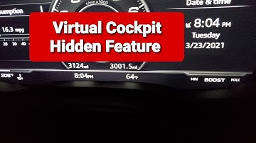 2020 Audi SQ5 virtual cockpit hidden feature that nobody talks about!