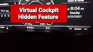 2020 Audi SQ5 virtual cockpit hidden feature that nobody talks about!
