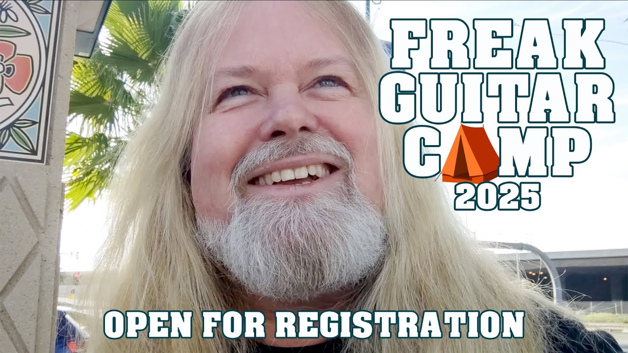 Freak Guitar Camp 2025 - open for registration!
