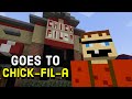 Huckleberry Goes To Chick-Fil-A
