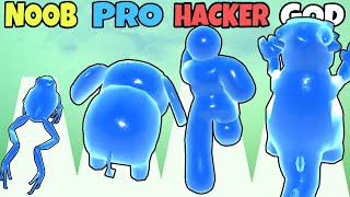 NOOB vs PRO vs HACKER vs GOD in Slime Conquer