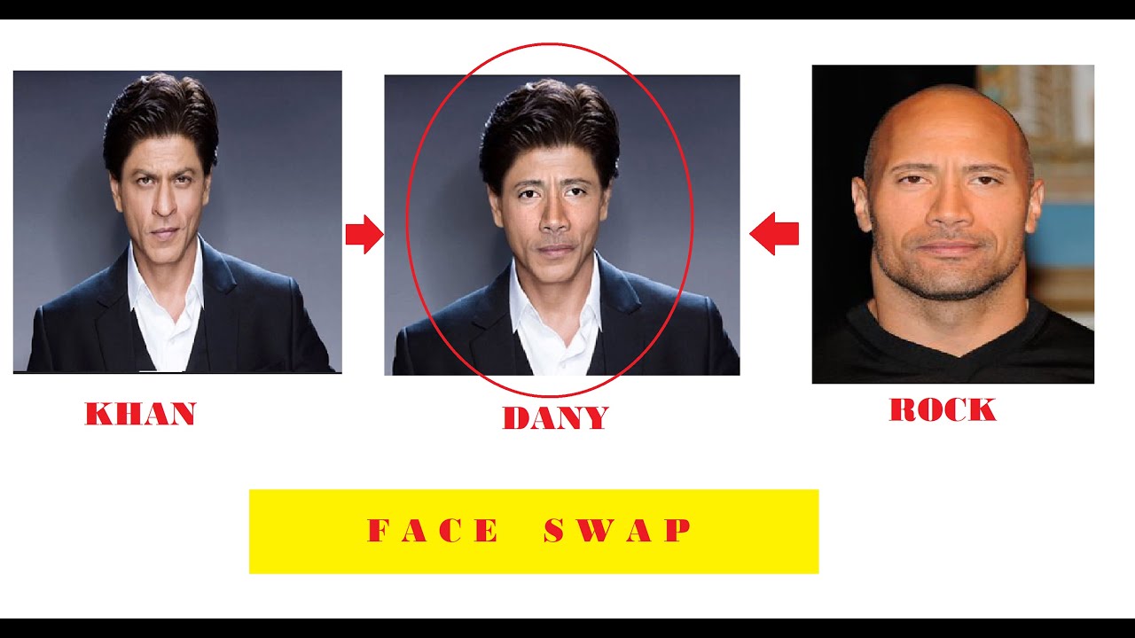 Photoshop face swap