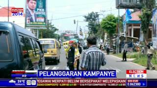 Parpol Masih Lakukan Pelanggaran Kampanye