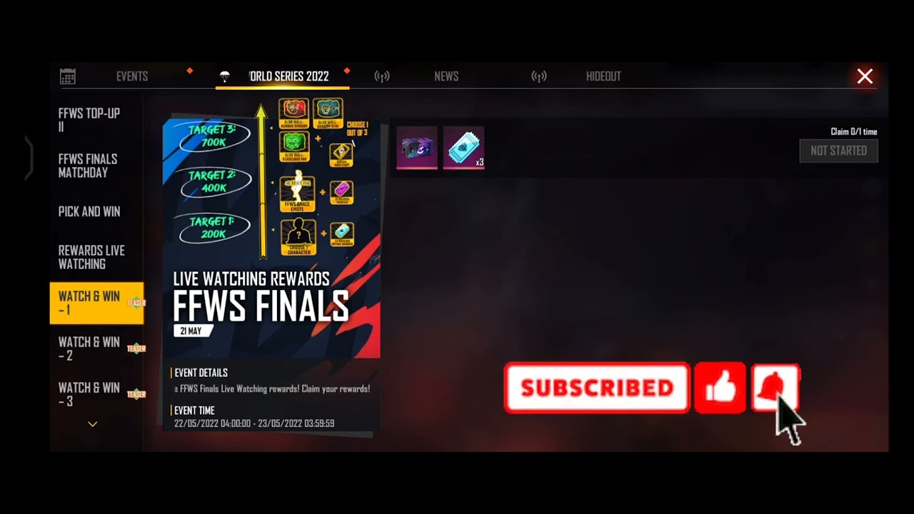 700K WATCHING COMPLETE AND GET REWARD|| 😂😀FFWS REEDEM CODE SOLUTION|| 