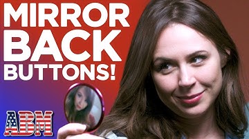 How to make a purse mirror button - American Button Machines