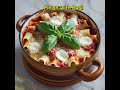 “One-Pot Lasagna Pasta in 60 Seconds! 🍝 | No-Fuss Weeknight Dinner Hack”