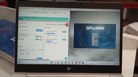 Comunicação MQTT entre IHM WEG e Inversor CFW900 | Controle e Feedback em Tempo Real