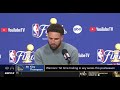 Klay Thompson Postgame Interview | Golden State Warriors lose to Boston Celtics 120-108