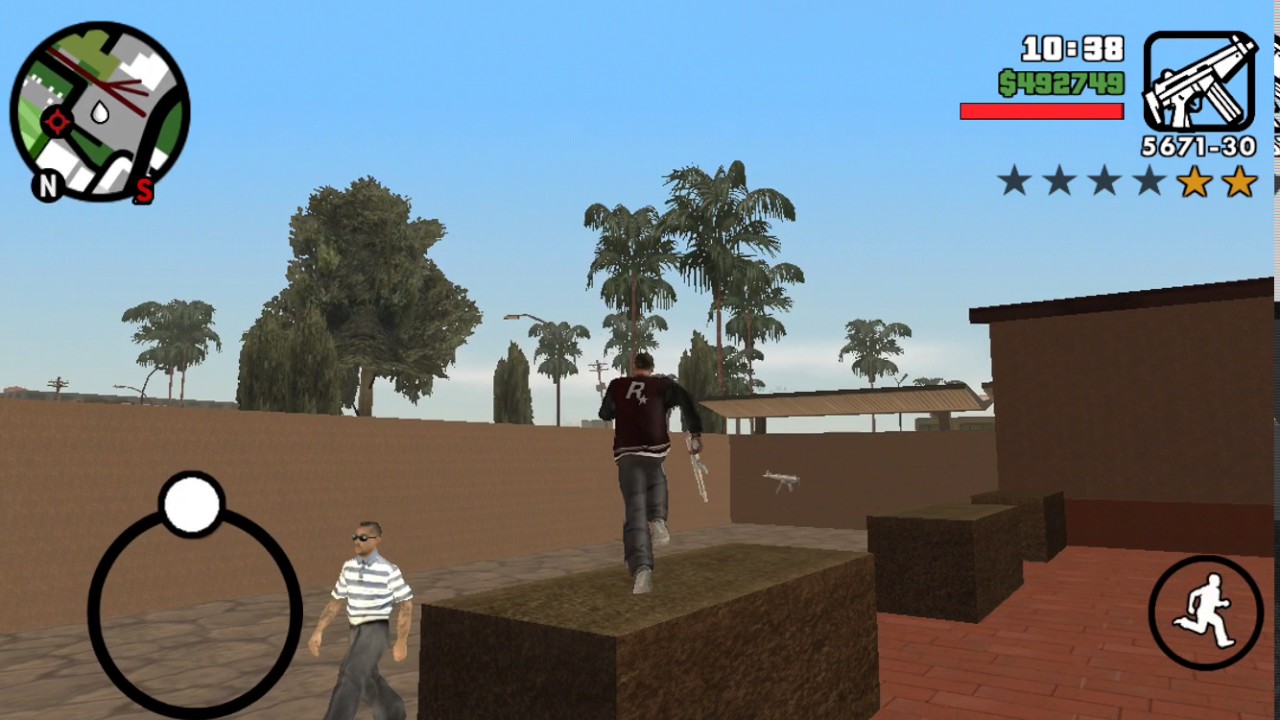 Where to find the SMG in GTA San Andreas, Los Santos YouTube