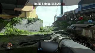 COD AW: Lucky grenade round ending killcam
