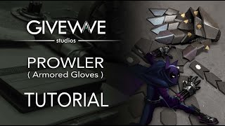 Prowler gloves TUTORIAL Into / accross the spiderverse