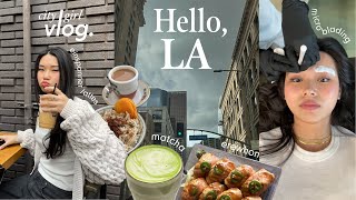 my life in LA 🏙️ | what i eat + drink, microblading, thrifting & top golf