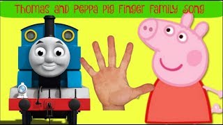 Thomas And Friends Vs Peppa Pig Finger Family Song Baby Song Nursery Rhyme Kids Songs