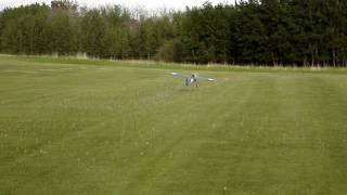 Take off Bristol M1C Balsa USA 1/2 power