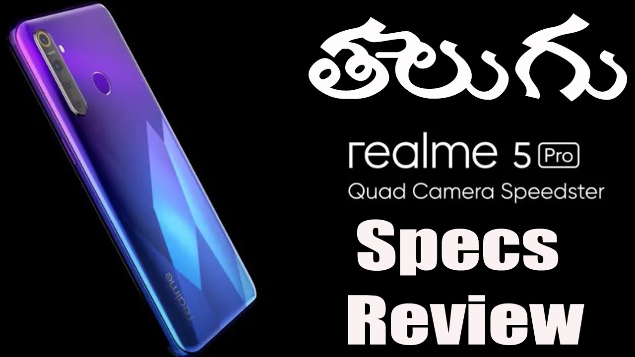 Telugu realme5 pro review video editing software free