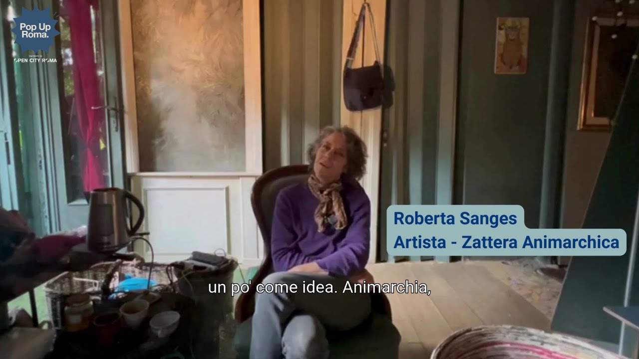 Roberta Sanges racconta Zattera Animarchica | Mappa delle storie – Pop Up Roma
