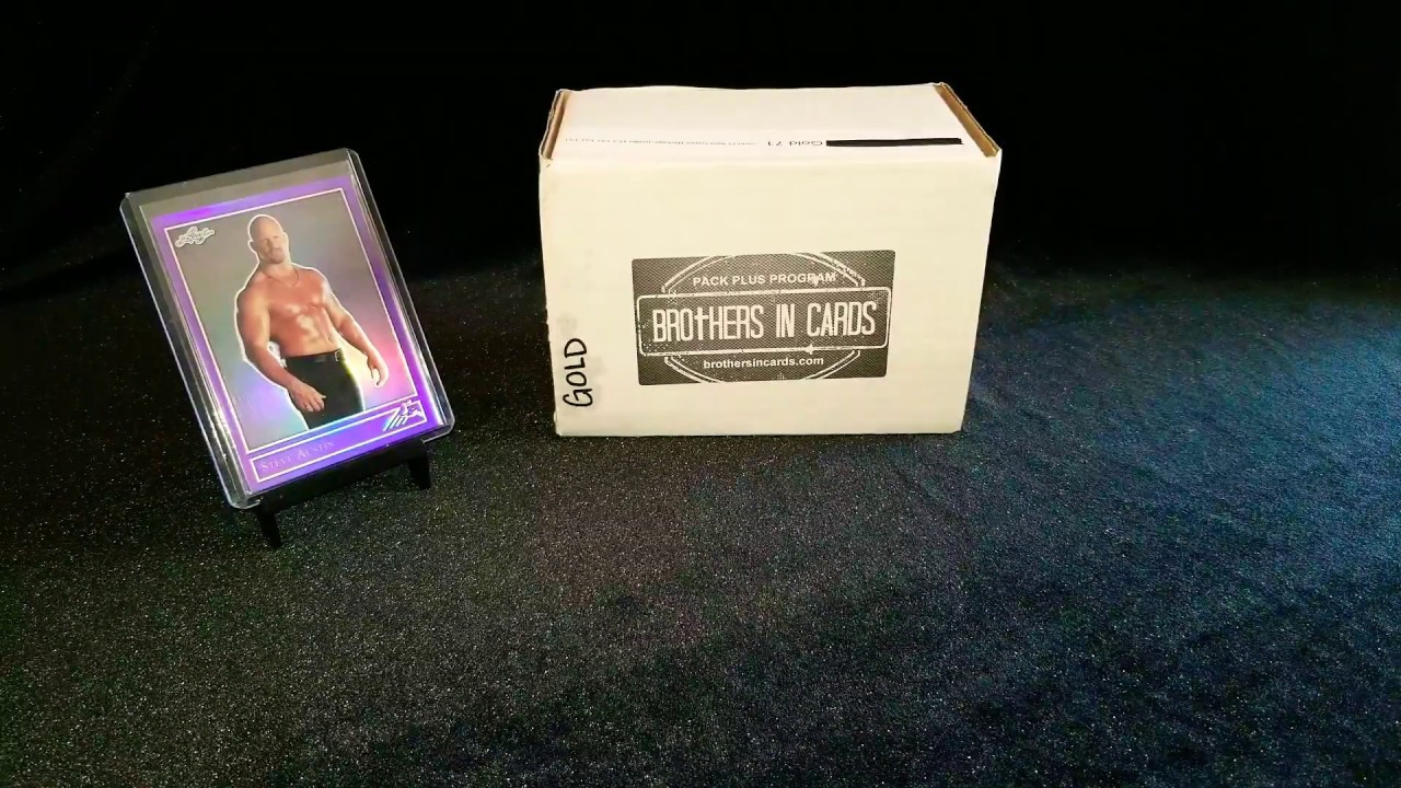 BROTHERS IN CARDS GOLD BASEBALL BOX!!