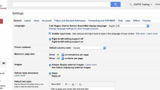 Forwarding your GAPPS gmail to your YRDSB email