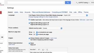 Forwarding your GAPPS gmail to your YRDSB email