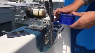 セントギア コマセバケツ取付方法