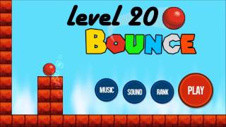 Bounce classic level 20 - Bounce classic HUD games screenshot 5