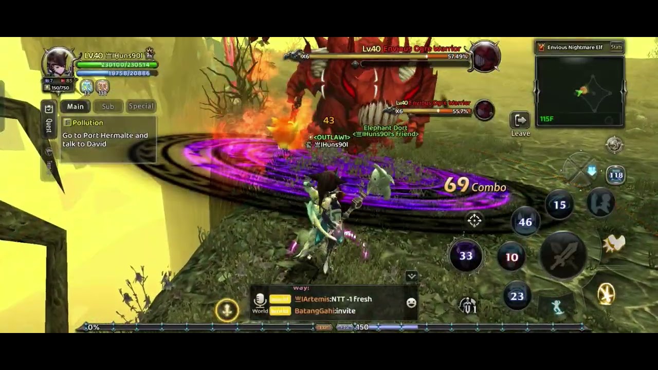 FLOOR 115 CLEARED BY FORCE USER STRATEGY - DNROL WIKI GAMEPLAYS