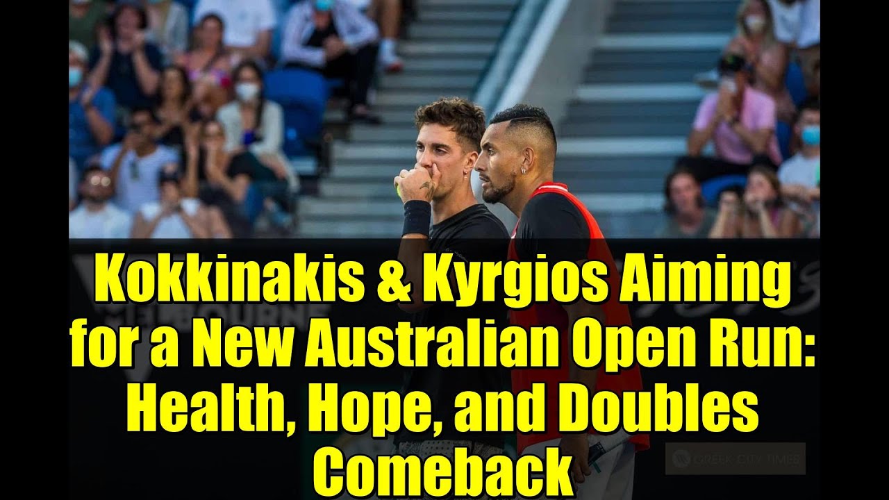 Коккинакис и Кирьос готовятся к новому выступлению на Открытом чемпионате Австралии: здоровье, на...