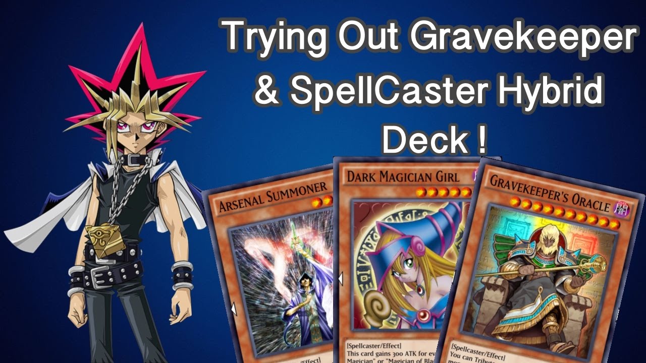 YuGiOh Duel Links Best Deck Gravekeeper / Spellcaster Hybrid Deck