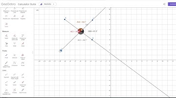 styled vertical angles in geoGebra