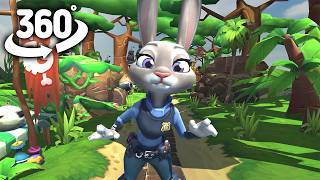 Zootopia Judy Hopps HUNTING You! | 360° VR Animation
