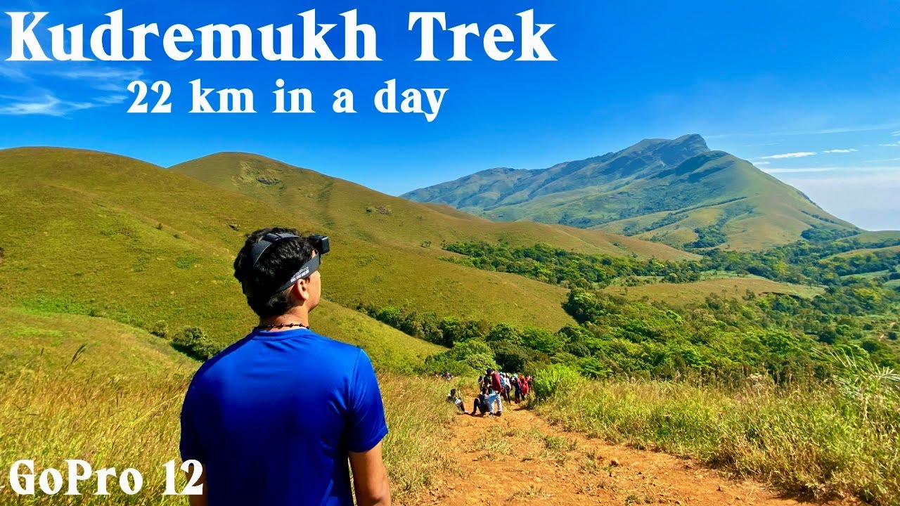 Kudremukh Trek | 4K Shot on GoPro Hero 12  | Enjoy full trekking experience 