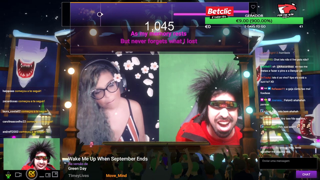 MoveMind a cantar duetos no twitch sings