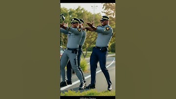 🇨🇦 Canada Police Dance 🔥 Macarena | Viral TikTok Trend 2025