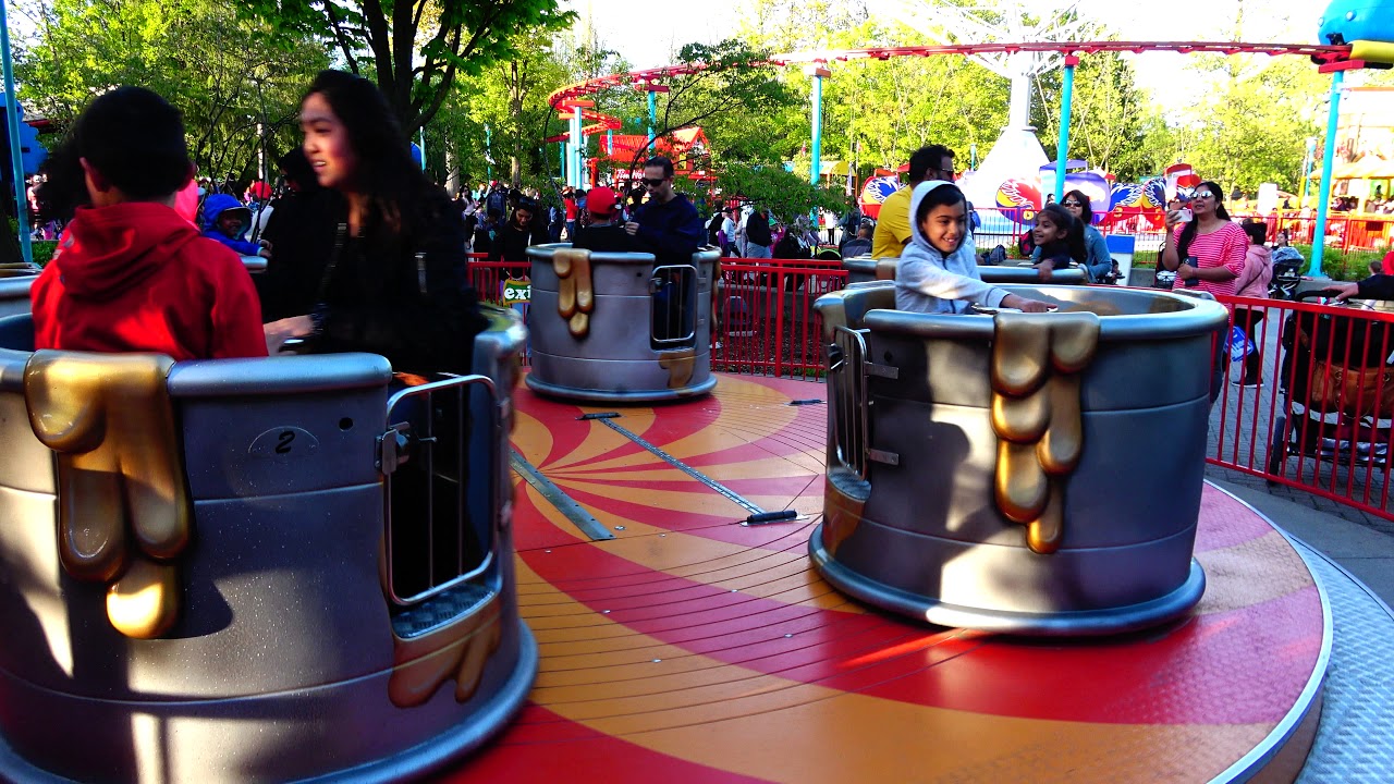 Canada's Wonderland Sugar Shack Kiddie Ride 4K YouTube
