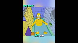 Homer forgets to pick up Bart from school, which makes him very angry #anime #TheSimpsons