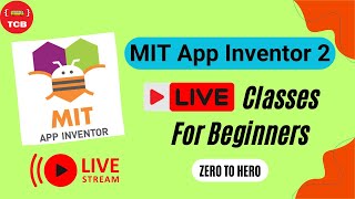 MIT App Inventor Live Classes