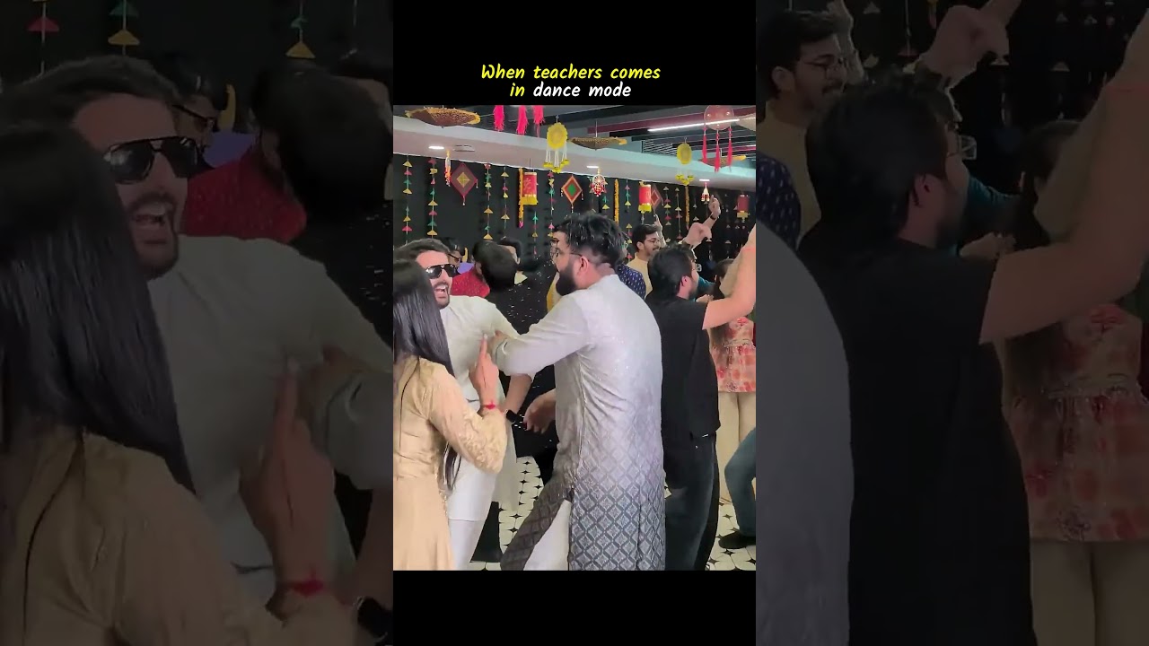 when teacher comes in dance mode ?  