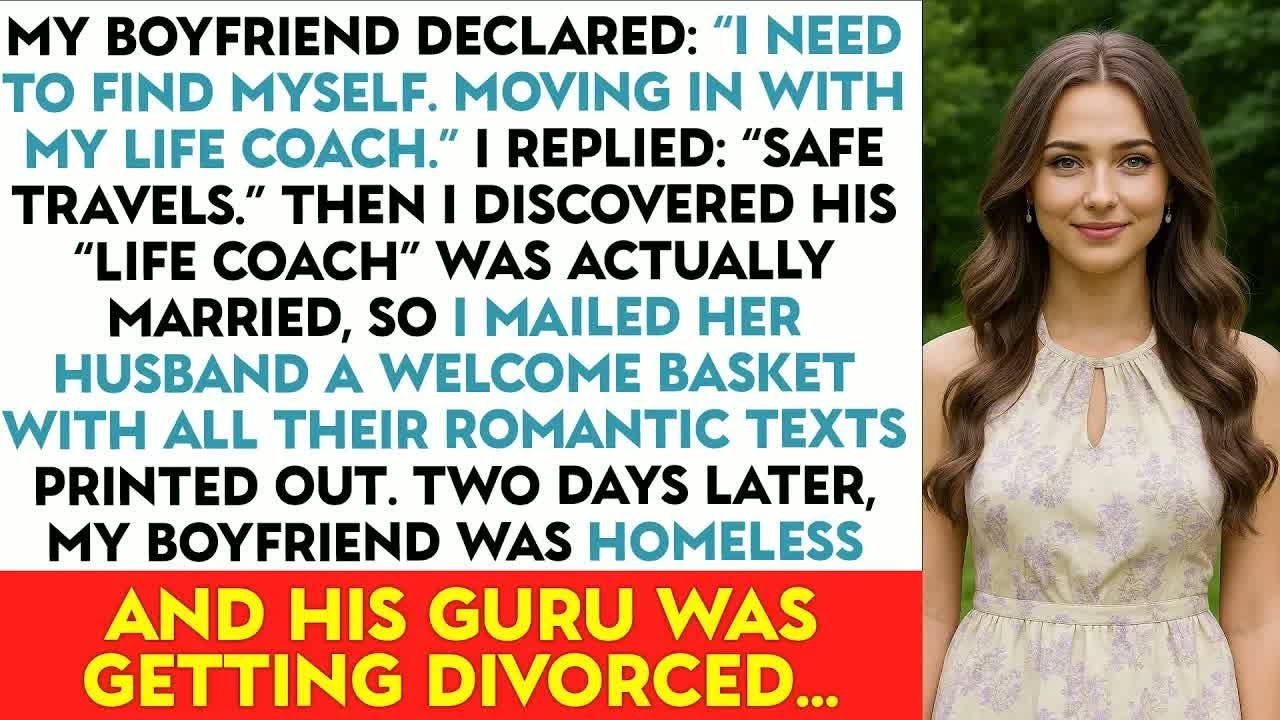 My Boyfriend Declared： “I Need To Find Myself. Moving In With My Life Coach.” I Replied：