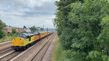 RARE! Class 37 at Retford! 37254/057!