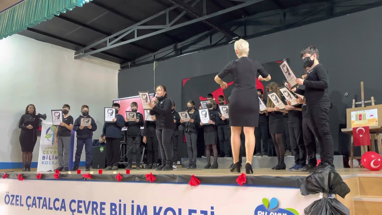 Çatalca Çevre Bilim Koleji 10 kasım programı