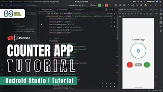 Cara membuat aplikasi counter sederhana di android studio | tutorial step by step🚀 screenshot 2