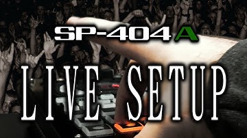 Roland SP-404A Live Setup | Part 1: "Blue Haze" [Live Set Lo-Fi Hip Hop Beat Breakdown Tutorial]