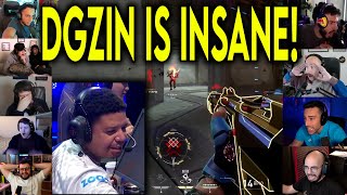 Valorant Streamers Reacts To Eg Dgzin Insane 4K Against Envy In Vct