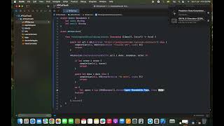 Simple api calling user details from url in swift iOS 2025 || interview Standard || simple coding