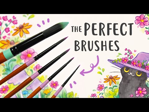 Painting With My DREAM Brush Set!