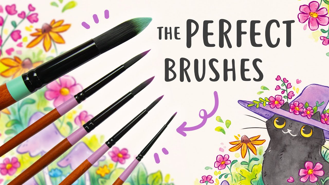 Рисую с помощью набора кистей моей мечты!