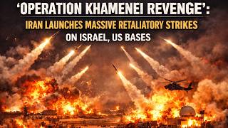 'Operation Khamenei Revenge': Iran Launches Massive Retaliatory Strikes on Israel, US Bases