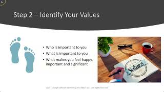 Step 2 - Identify Your Values