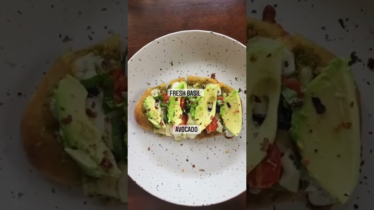 Easy flatbread recipe | Basil pesto Flatbread | vegetarian option